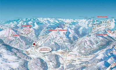 Lungau Panoramakarte Lungau Panoramakarte