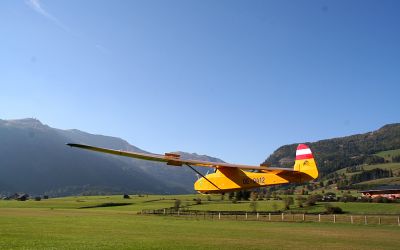 Segelfliegen am Flugplatz Mauterndorf